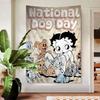BBettyS Boop Colorful Tapestry Wall Hanging Hanging Tarot Hippie Wall Rugs Dorm Wall Art Decor
