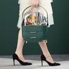 Fashion Portable Makeup Organizer Jewelry Storage Box Makeup Brush Lipstick Holder Desktop Drawer Dustproof Cosmetic Storage Box