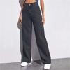 High-waisted wide-leg jeans for women, new slim-fit straight-leg versatile vintage American style with a nice drape