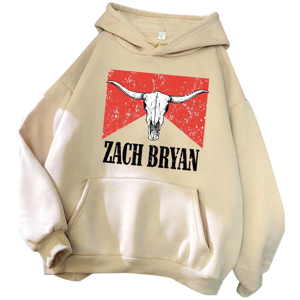 Zach Bryan Merch Print Loog Sleeve Men Women Coat Hoodie