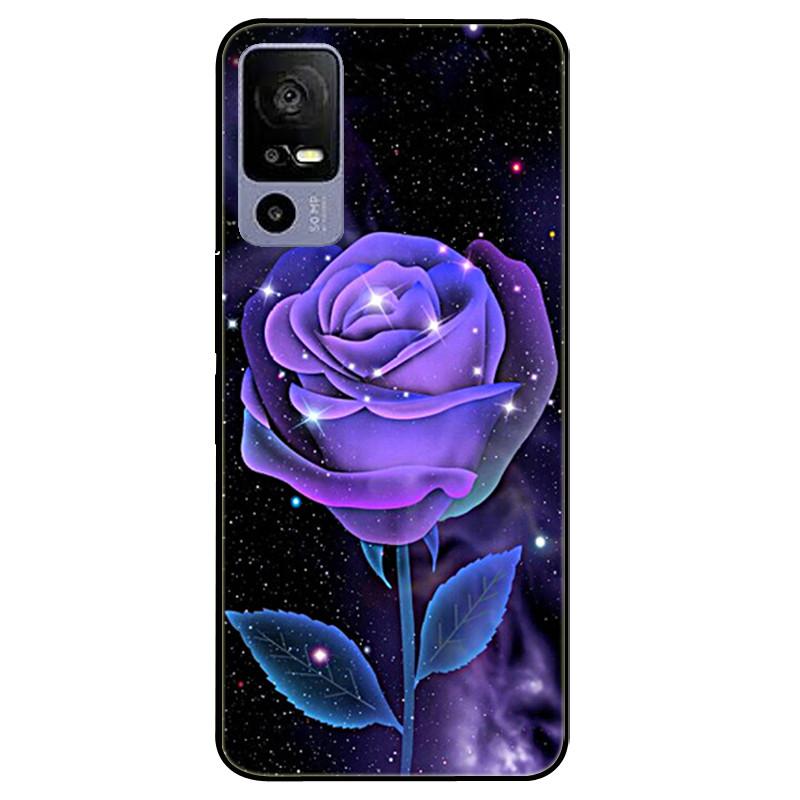 For TCL 40R 5G Case 6.6'' Silicone Soft Fashion TPU Phone Cover for TCL 40 R 5G Cases T771K T771A T771H Bumper Funda For TCL 40R