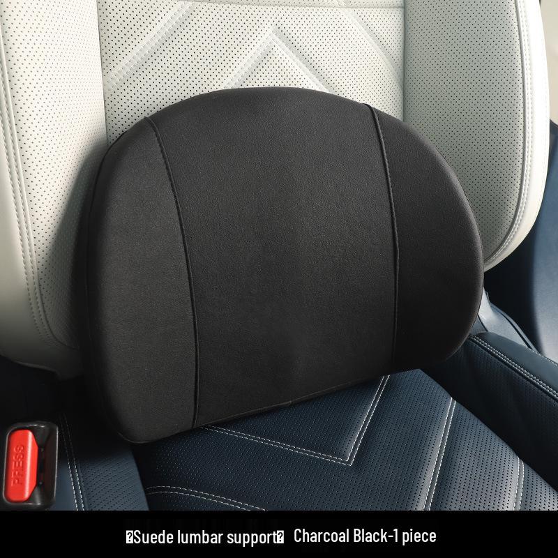 Car Seat Memory Foam Headrest & Lumbar Support Pillow