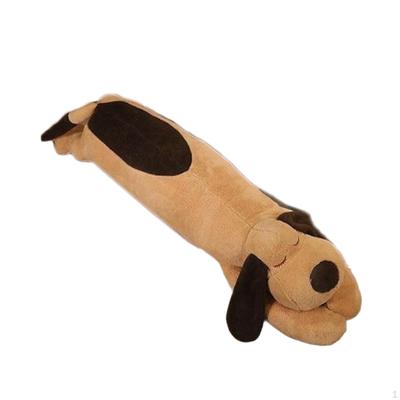 Long Plush Toy Stuffed Pillow Realistic Funny Throw Dog for Home Decoration