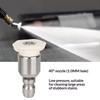 High Pressure Washer Turbo Nozzles 1/4'' Quick Connect Rotary Spray Jet Tip For Car Cleaning Patio - Efficient Cleaning