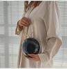 2025 Trendy Acrylic Ball Evening Bag - Round Chain Shoulder Crossbody for Women