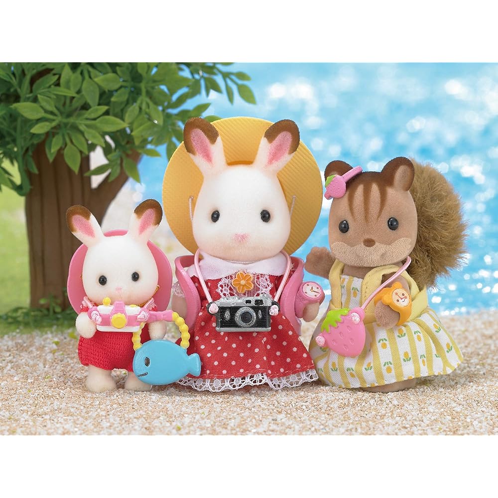 Sylvanian Families EPOCH Accessory Set for Dollhouse Toys Age 3+ Includes Furniture and Travel Items