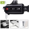 5 LED XM L T6 XPE Headlight 15000 lumens LED USB Headlamp Camp Hike Emergency Light Fishing Out
