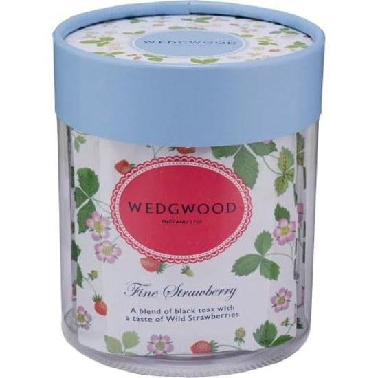 Wedgwood Wild Strawberry Tea Bag Tube (9 bags) British gift return souvenir celebration stylish