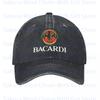 Fashion Bacardi Baseball Cap for Men Cotton Hats Adjustable Hat Casual Truck Driver Hat