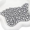 ABS Non-Porous Pearl-Plated Colored Round Beads for DIY Crafts and Fashion Accessories