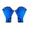 Swim Webbed Gloves Aquatic with Wrist Strap Fingerless Diving for Paddle