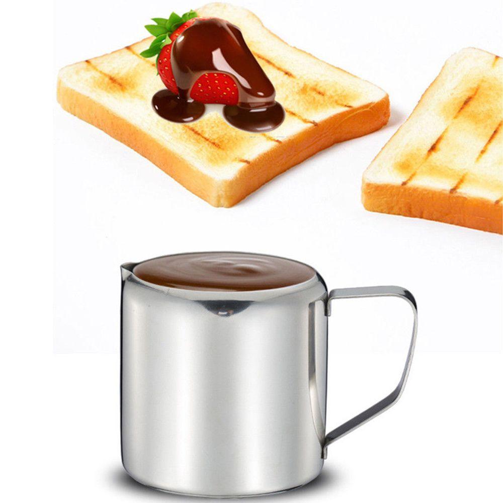 New Durable Spout Pitcher Milk Jug Stainless Steel Coffee Latte Cream Frothing