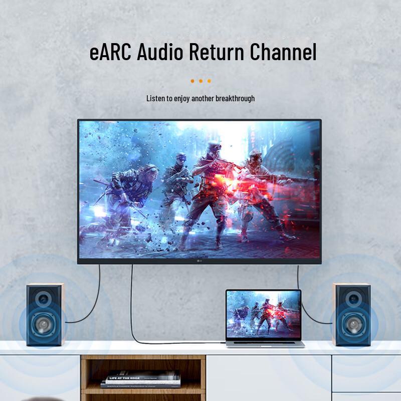 Biaz HDMI 2.1 Male-to-Male Cable: 8K@60Hz, 4K@120Hz, 2K@144Hz HD Connection