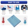 Cooling Towel Chilly Towel Stay Cool Breathable Sweat Absorbing Sports Rag For Gym Yoga Camping Running Fitness Hiking