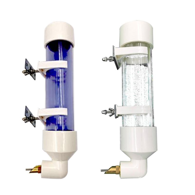 

Parrot Bird Feeder Pet Cage Hanging Automatic Food Bowl Drinking Water Dispenser for Budgies Cockatiel Parakeet Bird Supplies S прозрачный