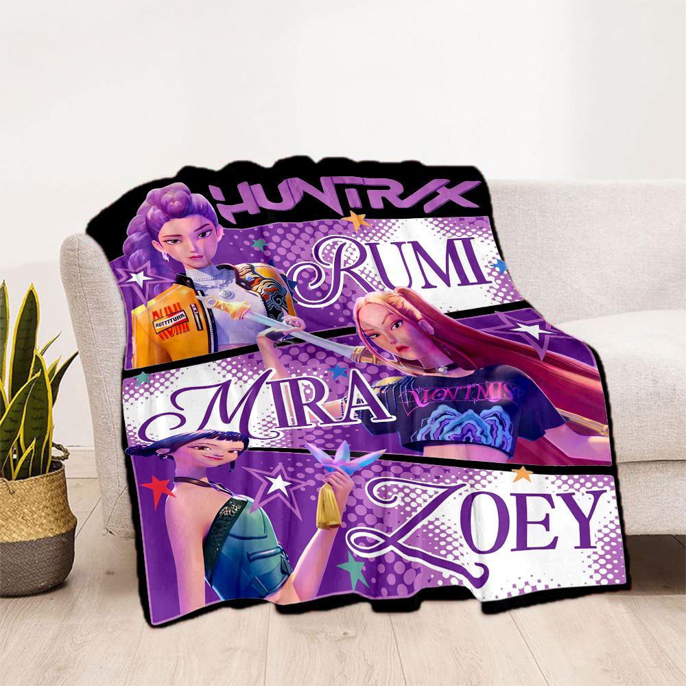 Colorful Fashion Trio Blanket Soft & Cozy Perfect for Office Bed Chair Four Seasons Universal Modern Perfect Gift for Relatives and Friends