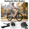 TTGO C5 - 250W Motor - 48V 13.5Ah Lithium Battery – Range Up To 90 Km – Hydraulic Disc Brakes – 27.5×2.4 Inch Tires – Shimano 7 Speeds