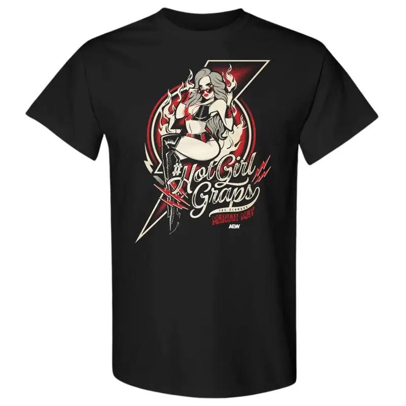 

MARIAH MAY HOTGIRLGRAPS AEW Official T Shirt S разноцветный