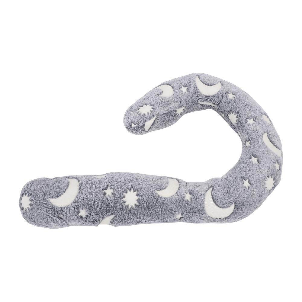 Crescent Shape Pet Crescent Cushion Plush Dog Sleep Mat Pet Cuddle Cushion  Pet Neck Support