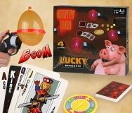 

Elegantmahj Liar S Bar Russian Roulette - Social Strategy Card Game With Themed Props For Parties And Family For Kids