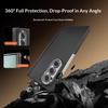 GKK For Samsung Galaxy Z Fold7 5G Case Kevlar Texture Dual Axis PC Slim Phone Cover Magnetic Hinge Protection
