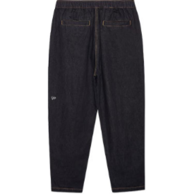 New Era FW24 MLB Los Angeles Dodgers Hip Hop Street Series Comfortable Simple Vintage Jeans Unisex Jeans Black 14385020