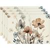 Printed Festival Party Placemats: Stain-Proof, Heat-Resistant Table Decoration