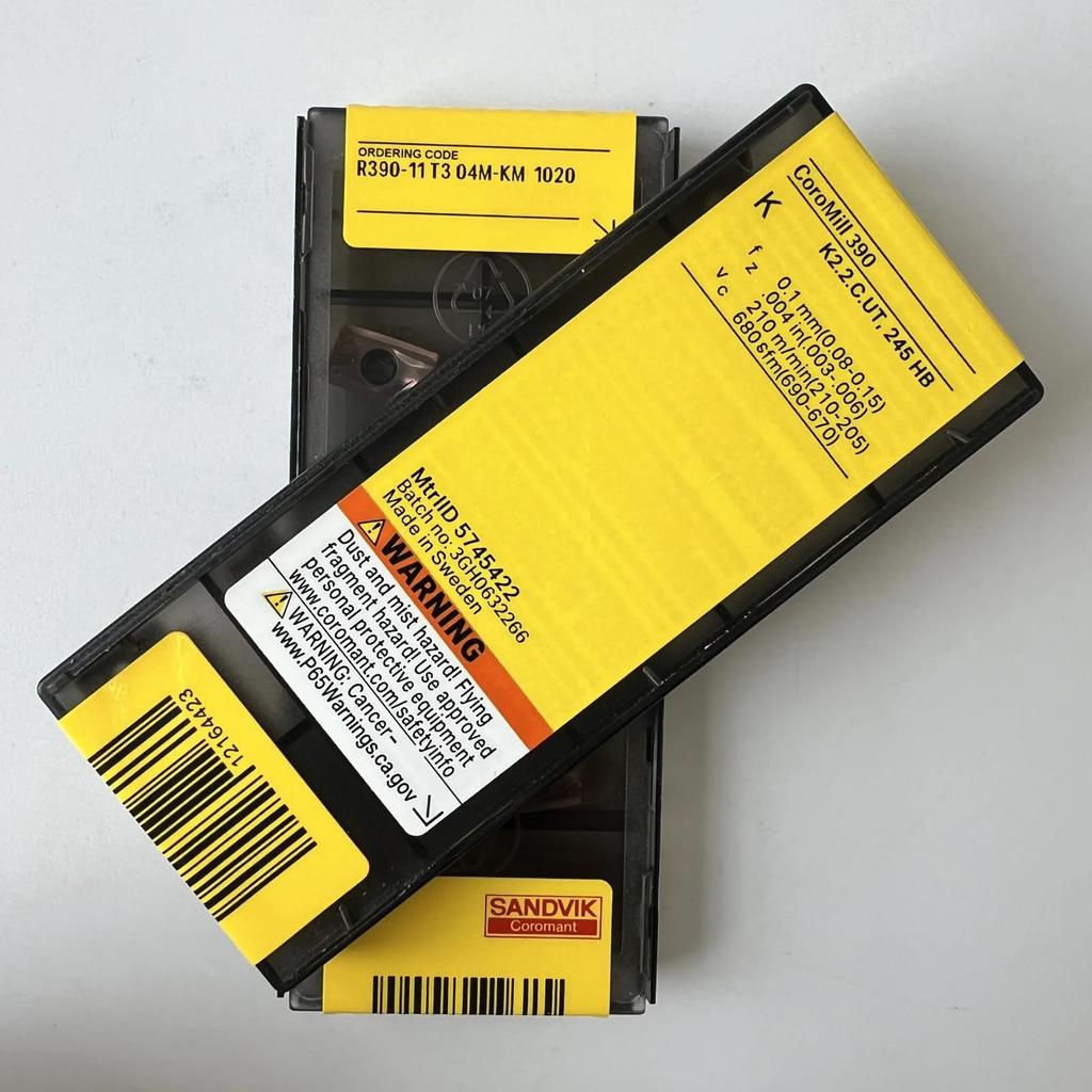 Original Sandvik / R390-11T304M-KM 1020 /CNC lathe carbide blade tool 10 Pcs