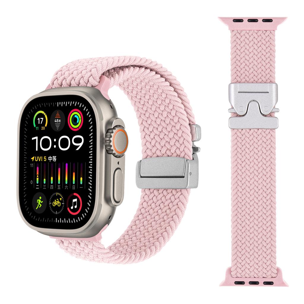 Parachute Strap For Apple Watch Ultra 3 2 Band 49mm 46mm 42mm 45mm 41mm 44mm Braided Nylon Bracelet iWatch 11 10 9 8 7 6 SE Belt