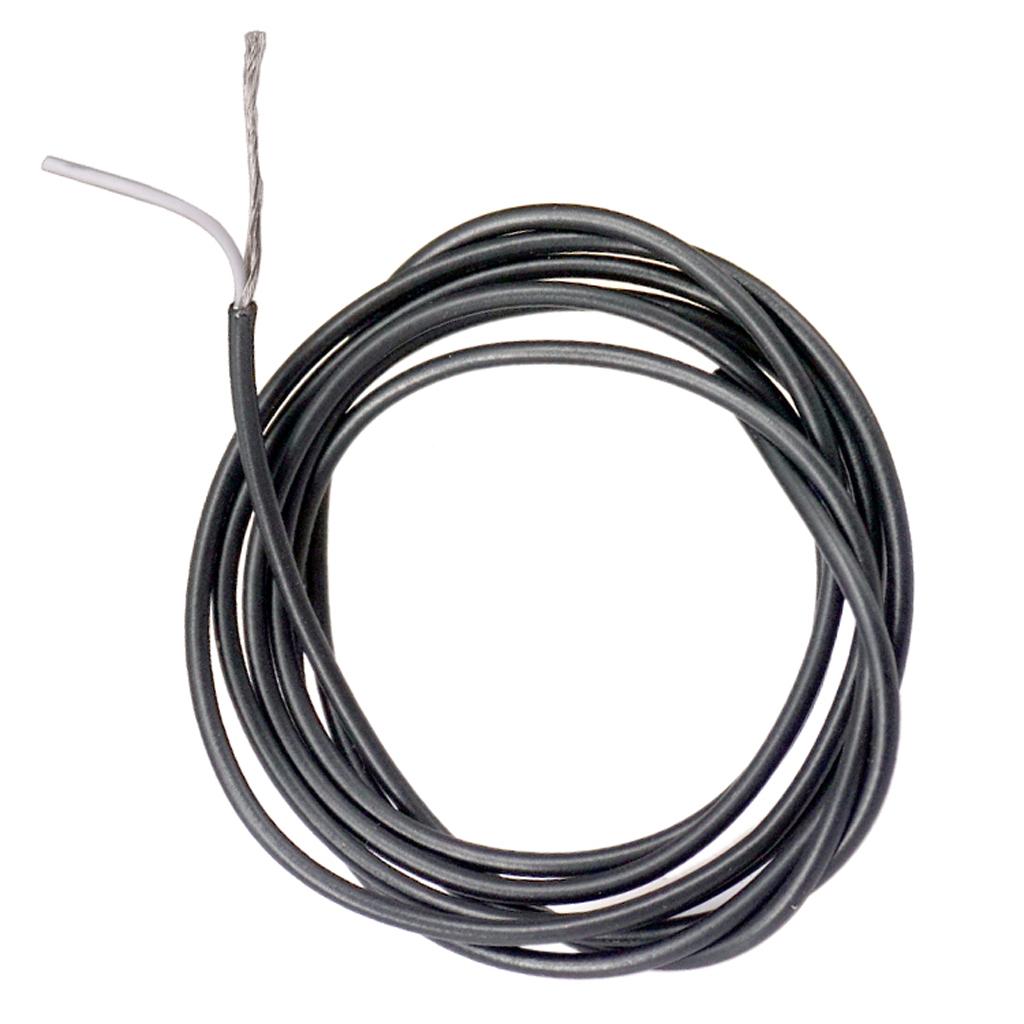 100cm/39.37inch Guitar Bass Inner Circuit Connecting Wire DIY Black