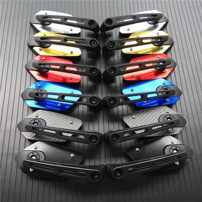 Universal Plastic 8MM 10MM Motorcycle Mirror Scooter E-Bike Rearview Mirror Motorbike Accessories Black White Blue Gold Red