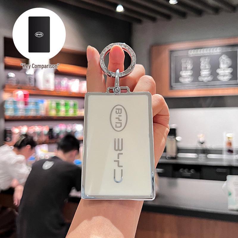 BYD Car Key Case for Han EV, Tang, Dmi, Song Pro, Qin Plus, Dolphin, Yuan, Seal N FC Shell Buckle