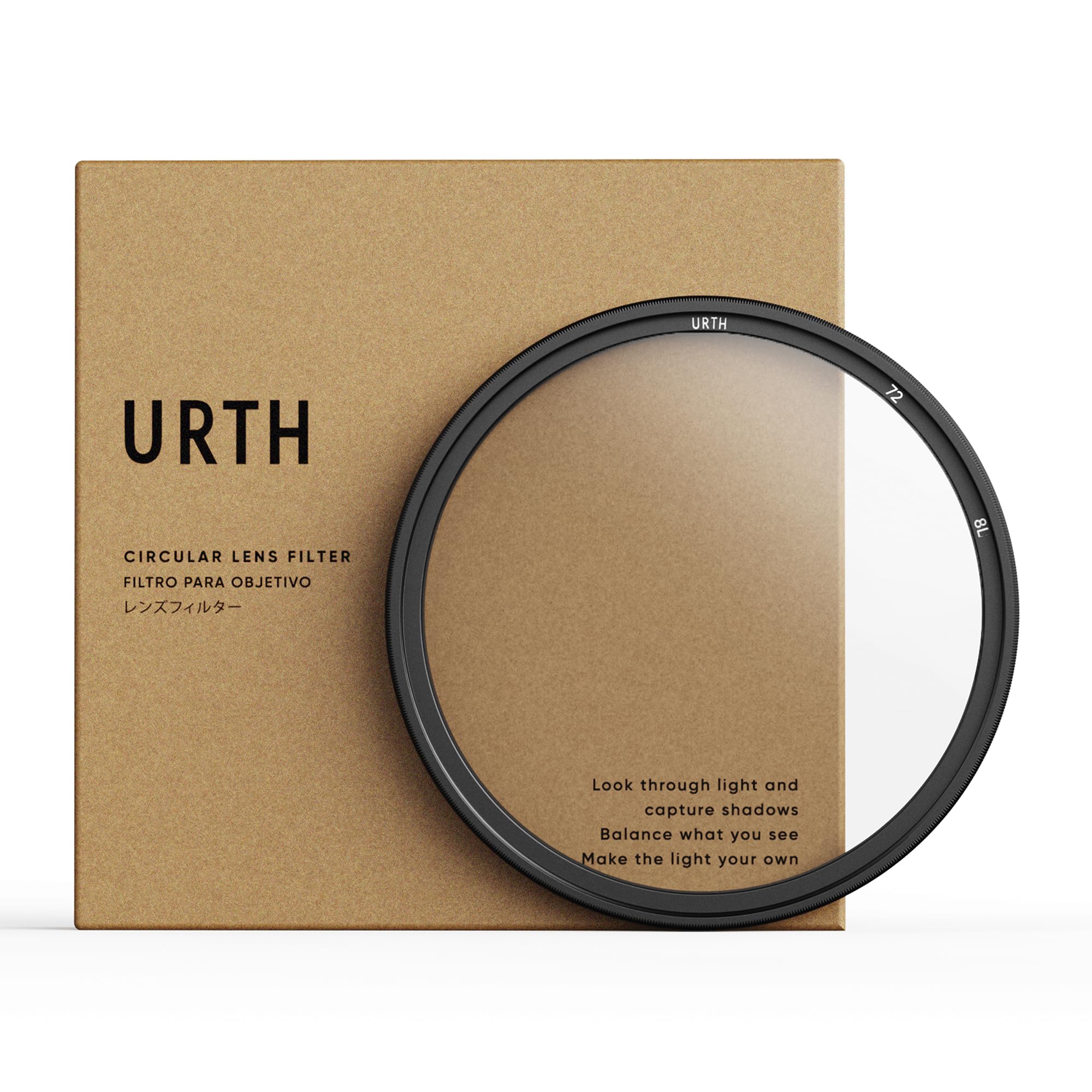 

Urth 72mm UV Lens Filter Camera Filter Transmittance 8 Layers Nano Lens Protection Filter Lens Protector Optical Glass (High / Coating)