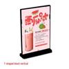 T-shaped Open Frame Menu Holder for Tables - Available in A4, A5, A6 Sizes