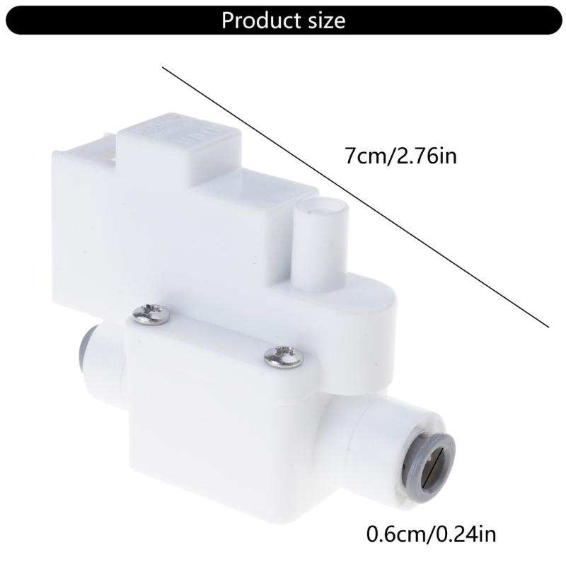 High Pressure Switch 1/4" OD Tube Quick Fitting Reverse Osmosis for Tank For RO Water Aquarium System 1/4 in Hose Connec