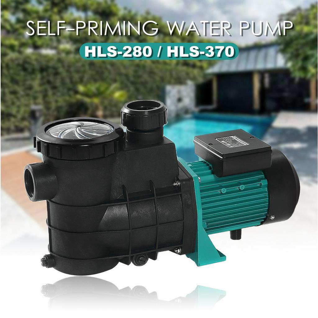 Booster Self-priming Circulating Water  for Pool Cleaner Electric 280w 220V Plastic Swimming Pool Filter Pump