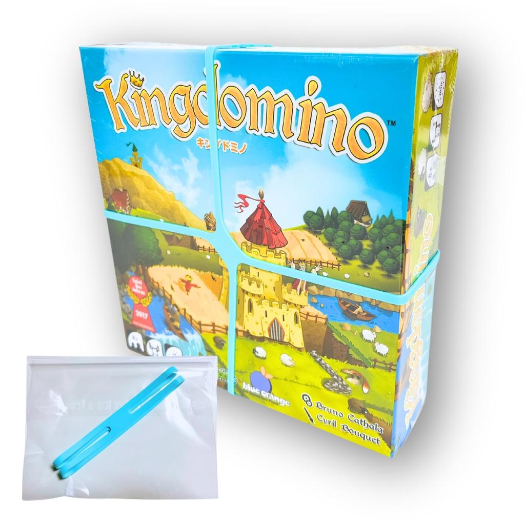 Manufacturer Kingdomino Japanese Edition Board Game Elastic Storage (Authentic Product) [Includes Band]