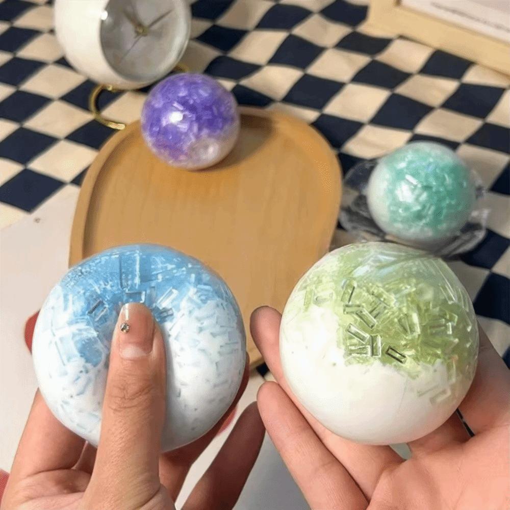 Rebound Reshape Cracking Squishy Toy Crushed Ice Sensory Fidget Ball Fidget Toy  Kids Adults