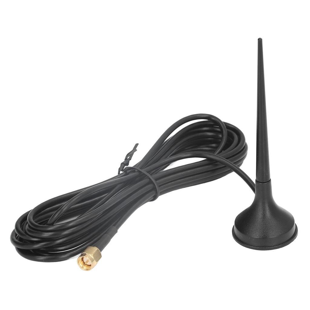 Antenna GSM 5dbi Gain Omnidirectional Waterproof SMA Male Head with Magnetic Base