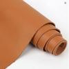 1.0mm khaki top layer cowhide, light brown plain weave genuine leather, handmade DIY leather bag, sofa headboard