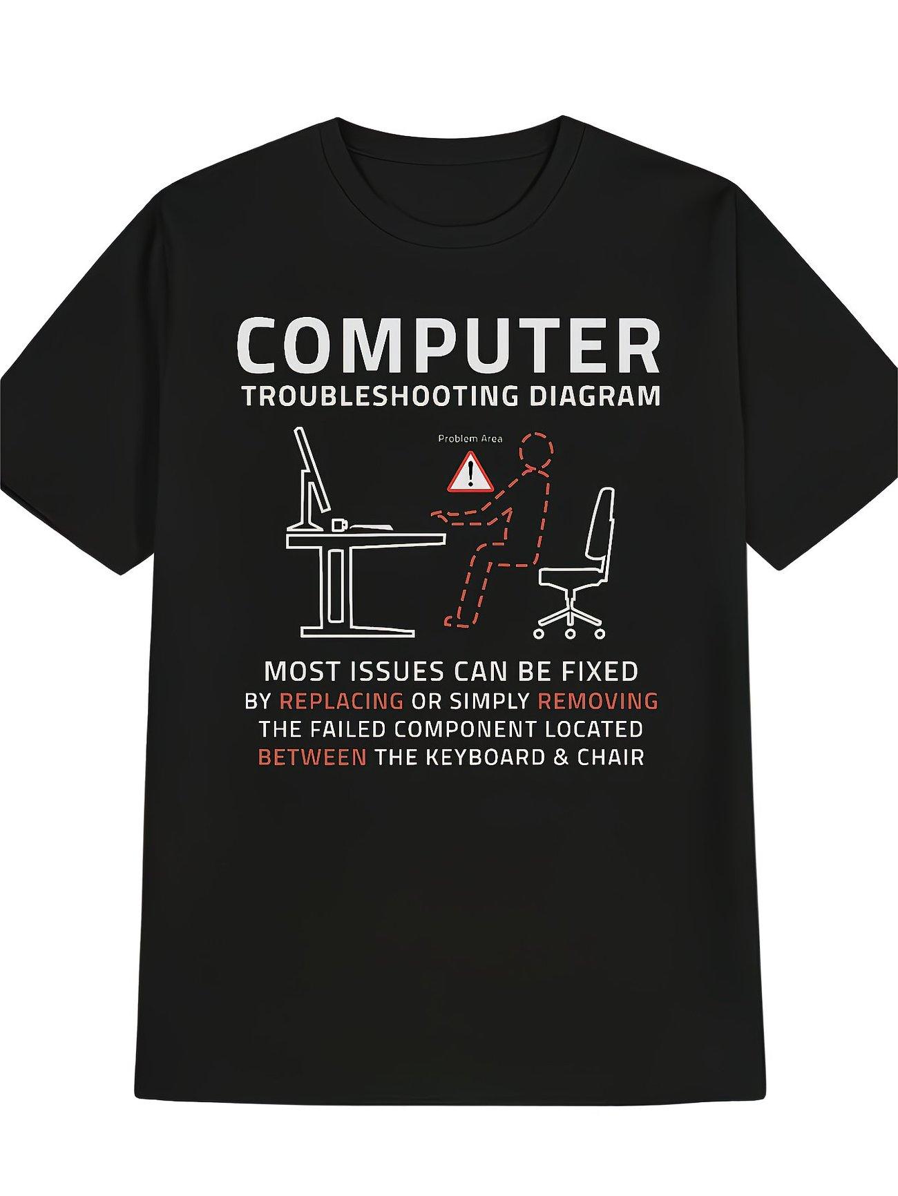 

Universal Men s T-shirt | Cartoon Print | Gift for Men XL