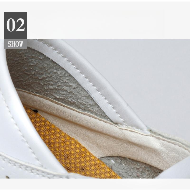 Men's Hollow Leather Casual Shoes Slip On Shoes Moccasins Summer