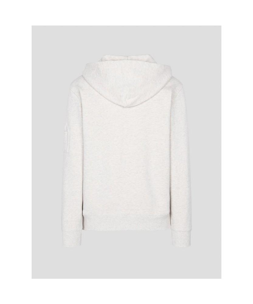 Beanpole Men Hoodie Zip-Up Sweatshirt Ivory (Bc4841C070)