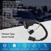 ABLZ-56038366AB Trailer Wiring 7-Way Pin Connector Plug For Dodge Ram Durango Jeep Chrysler