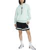 Nike Sabrina Letter Label Hooded Fleece Lined Casual Sweatshirt Women's Ice Emerald Blue FJ4450-346
