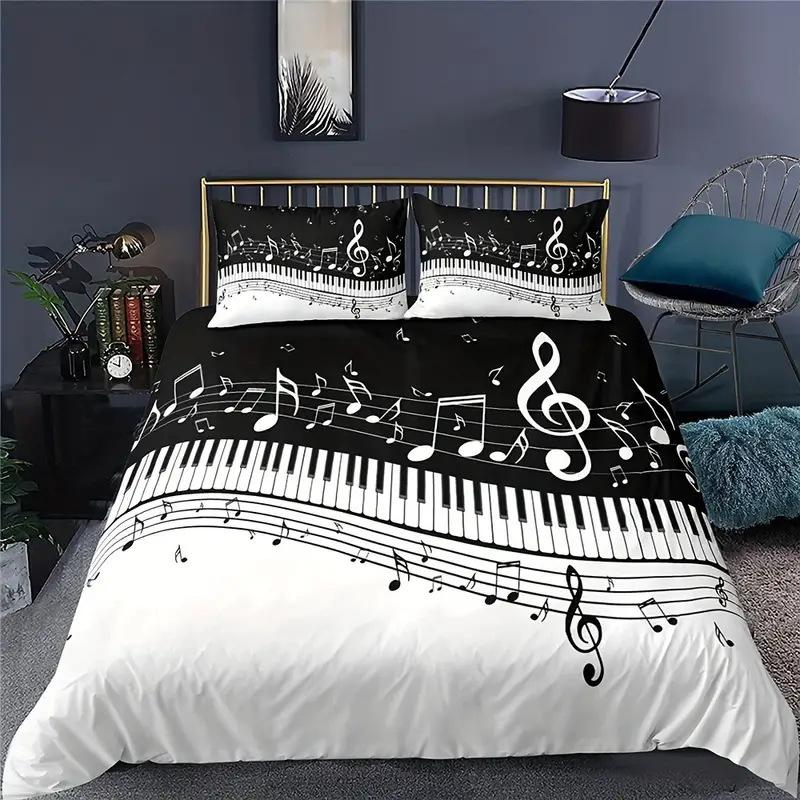 

Модная технология, постельное белье с 3D цифровой печатью, пододеяльники, наволочки 135 * 200 (two-piece set)