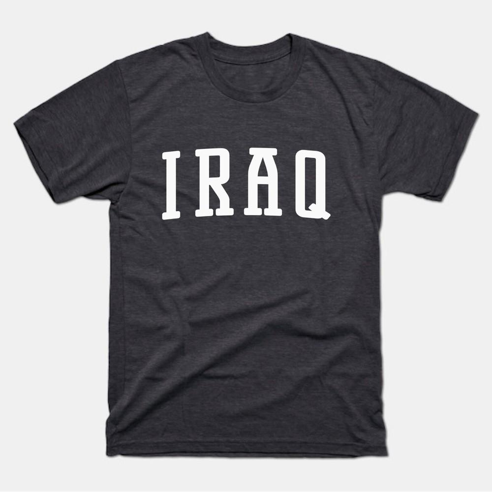 Iraq Shirt | Iraq T-Shirt Iraqi Tee Shirt Unisex T-Shirt S