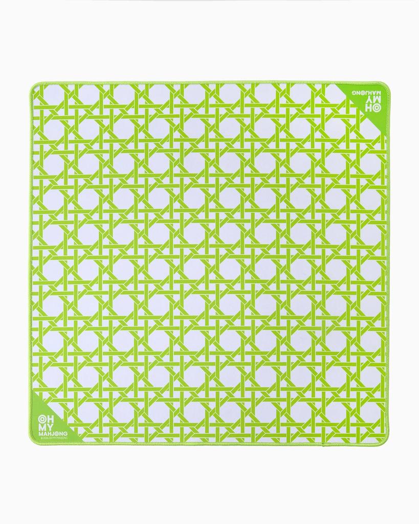Custom Printed Noise Reduction Mahjong Mat Waterproof Shockproof Anti-Slip Table Pad for Home Game Room