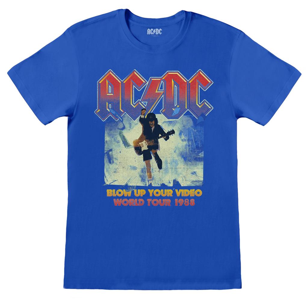 AC/DC Unisex-Erwachsene „Blow Up Your Video“-T-Shirt