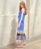 ETMON Back Overlap Blouse Blue